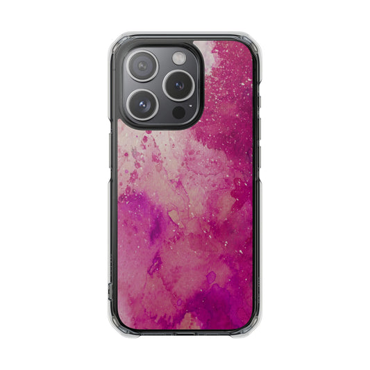 Clear Magnetic Phone Case – Spilled Wine
