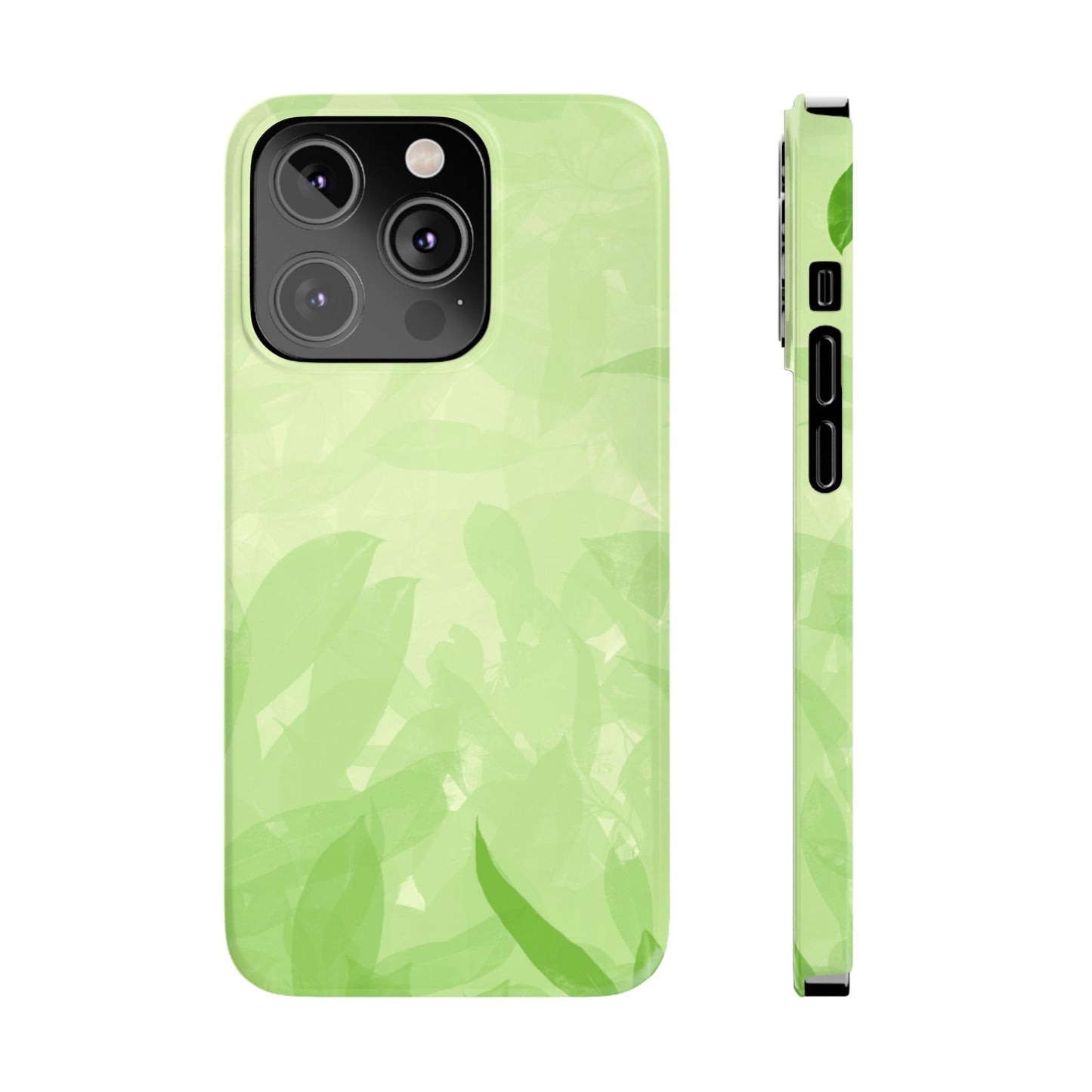 Slim Phone Case – Leaf Echo