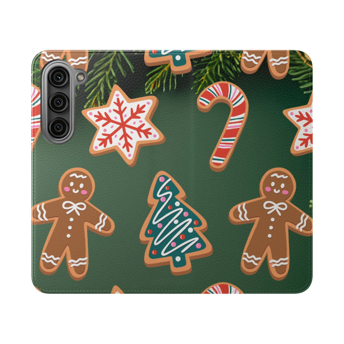 Flip Case – Cookie Season – Compatible with iPhone 11–17 & Samsung Galaxy S21–S25 Series
