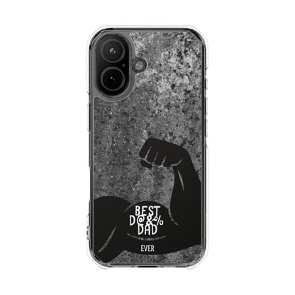 Clear Magnetic Phone Case – Best Dad Ever