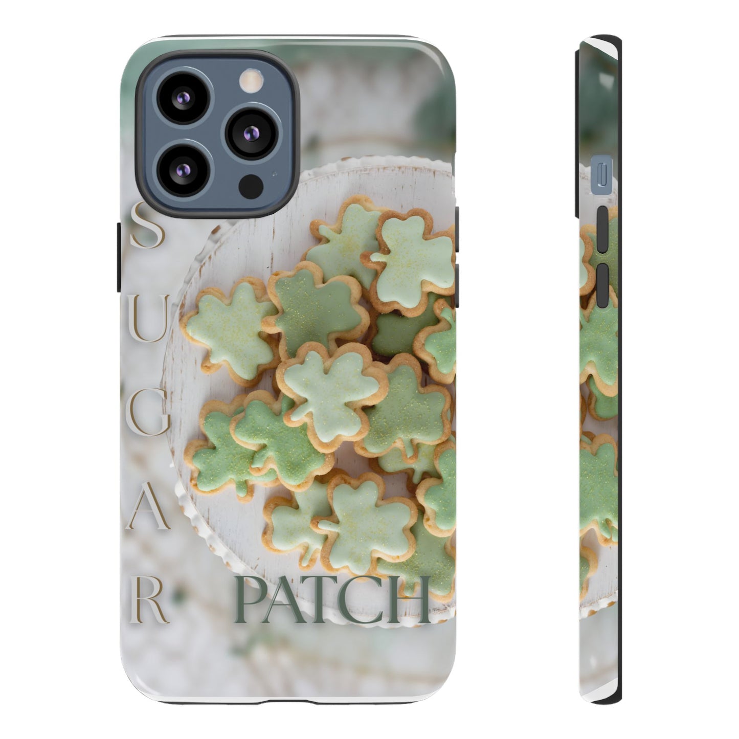 Protective Phone Case – Sugar Patch Clover Cookie Design