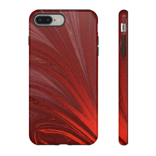 Protective Phone Case – Crimson Current