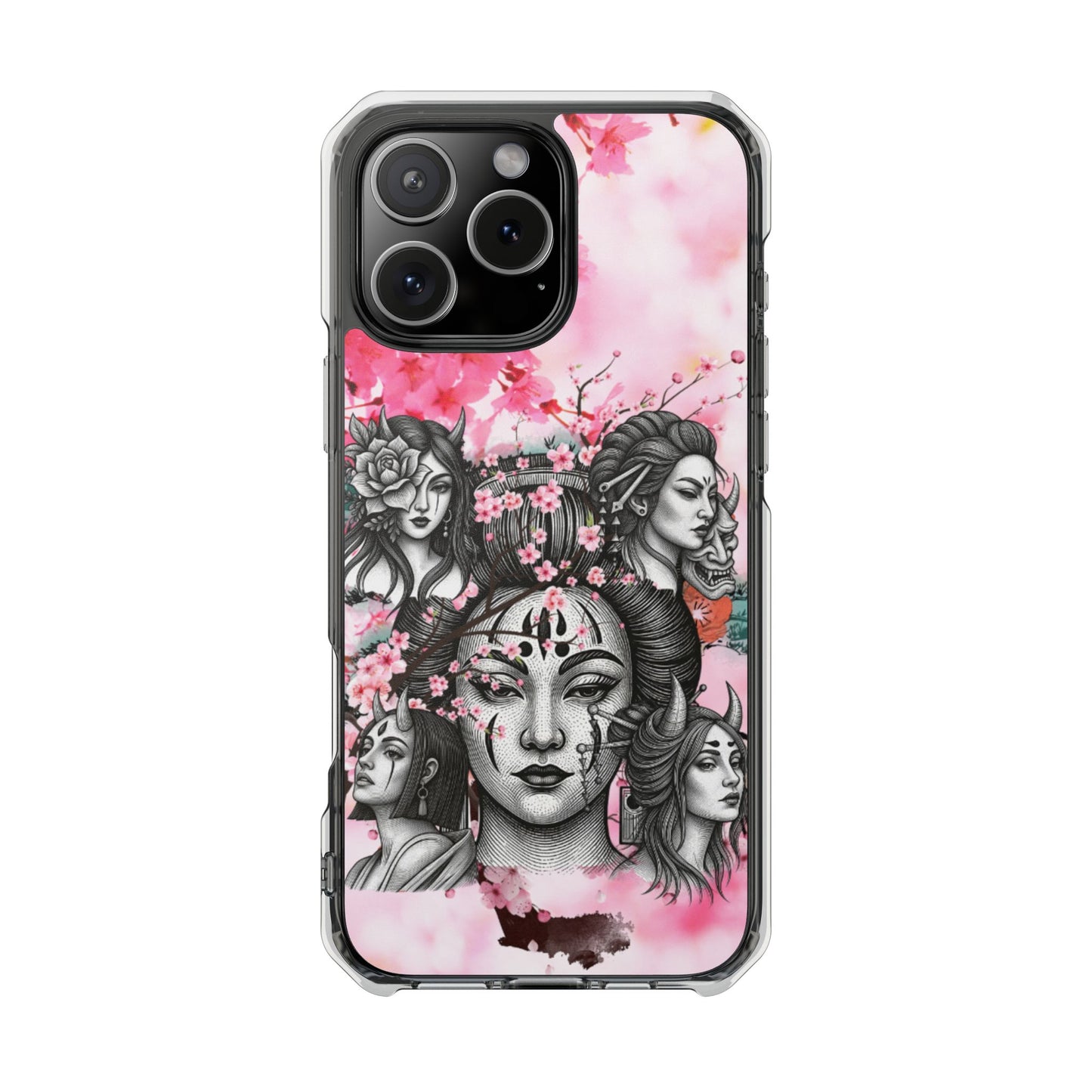 Clear Magnetic Phone Case – Blossom & Thorn
