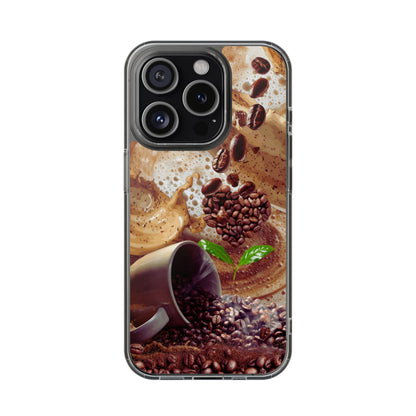 Clear Magnetic Phone Case – Love at First Sip