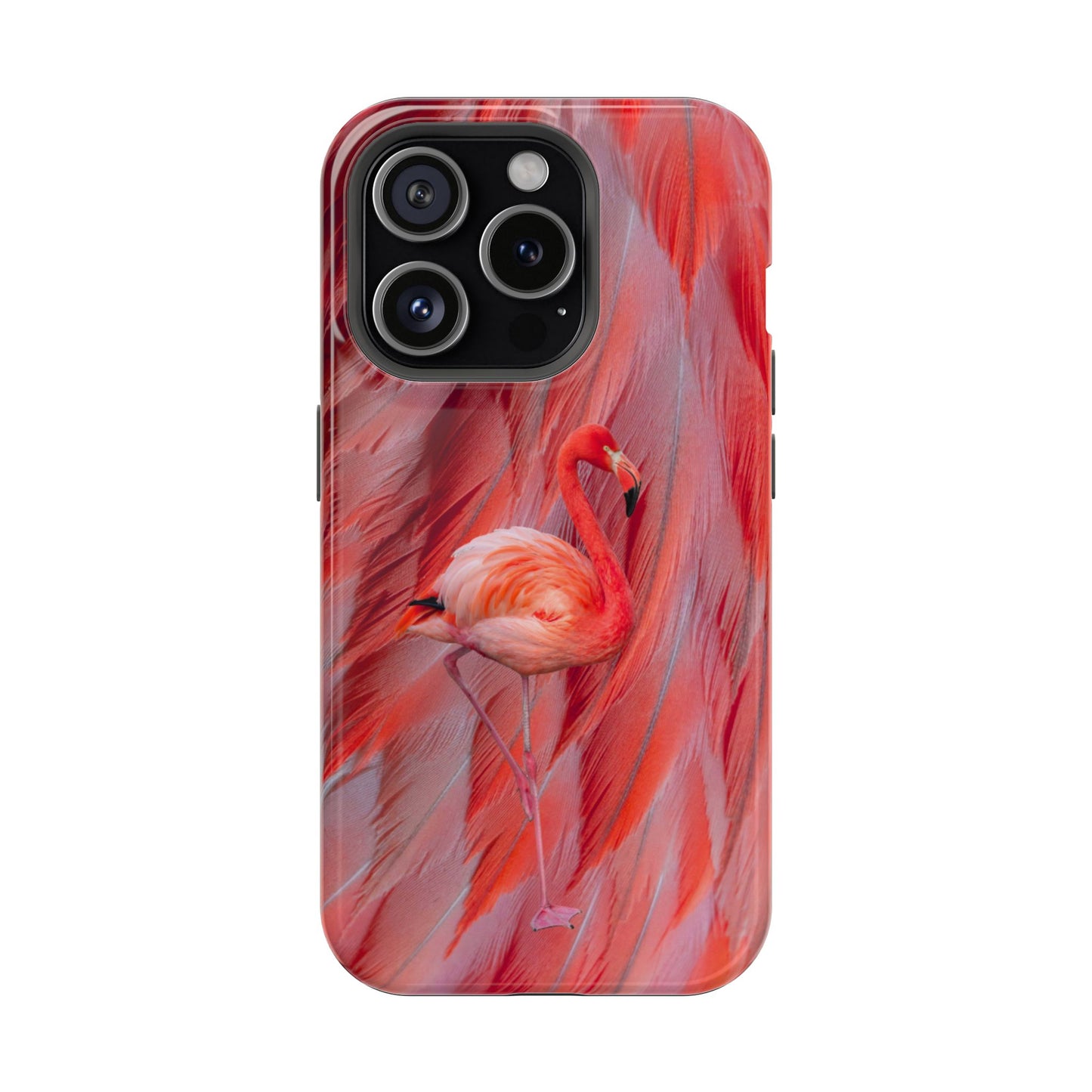 Impact-Resistant Phone Case – Scarlet Plume
