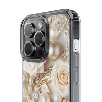 Clear Phone Case – Ivory Opulence