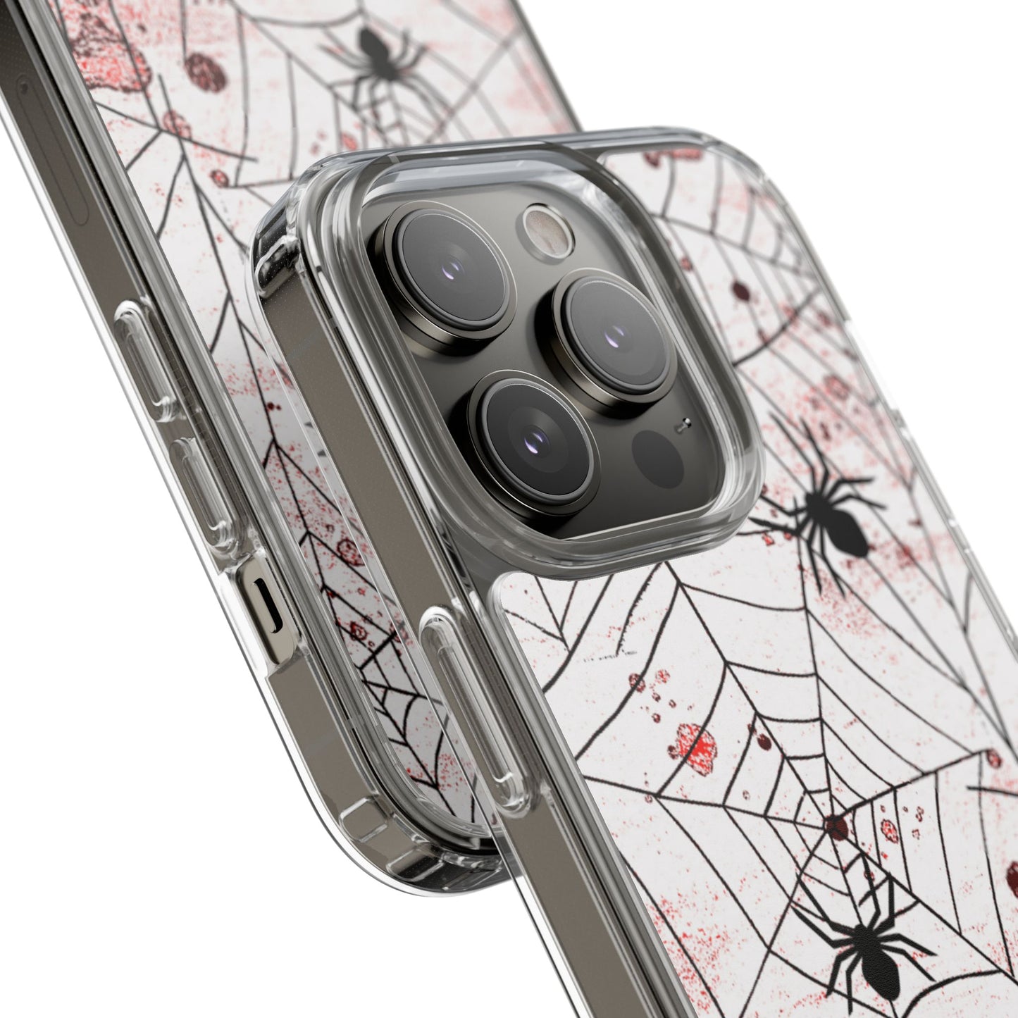 Clear Phone Case – Blood Web