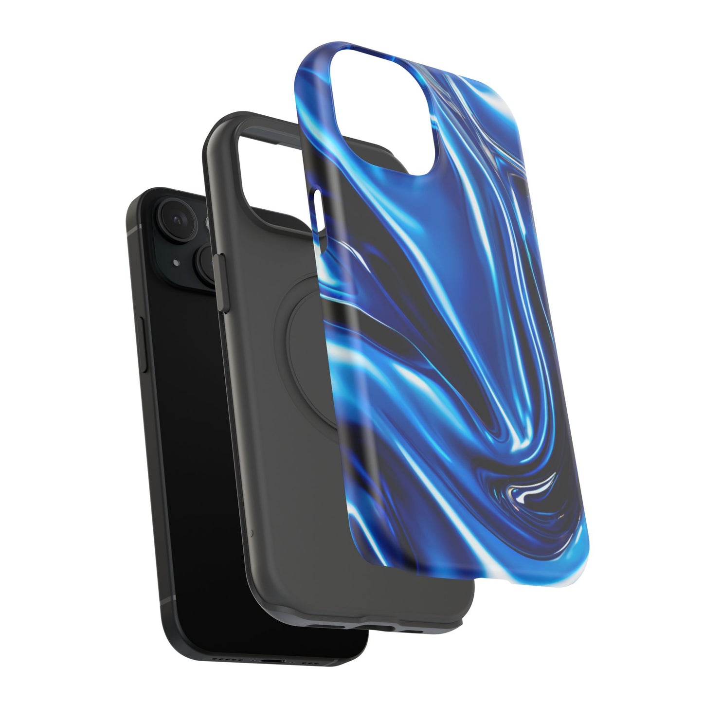 Impact-Resistant Phone Case – Midnight Surge