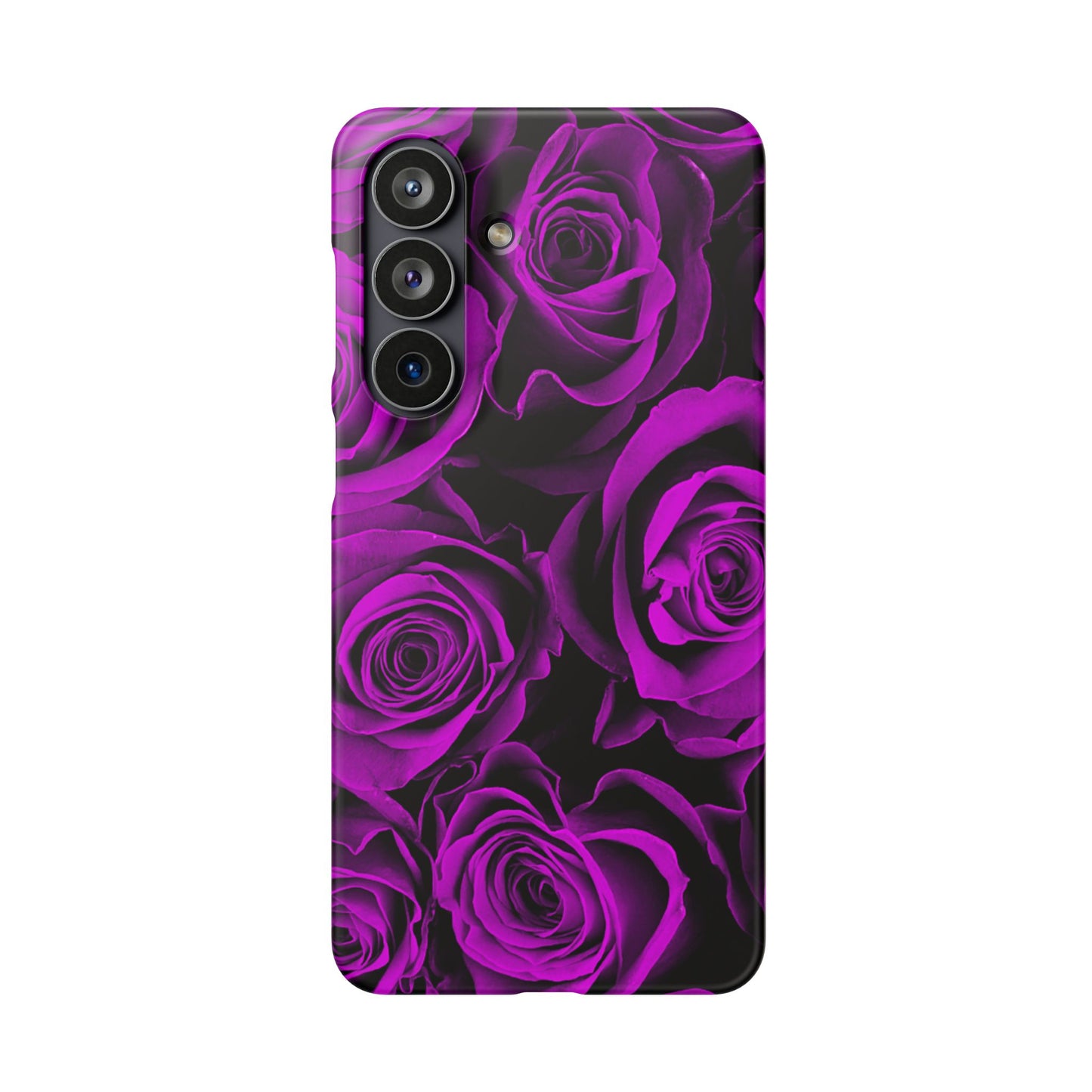 Snap Phone Case – Amethyst Roses