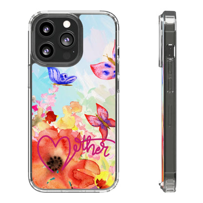 Clear Phone Case – Mother’s Flutter