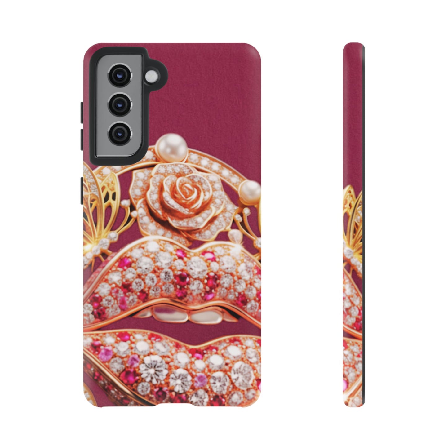 Protective Phone Case – Kiss of Gold