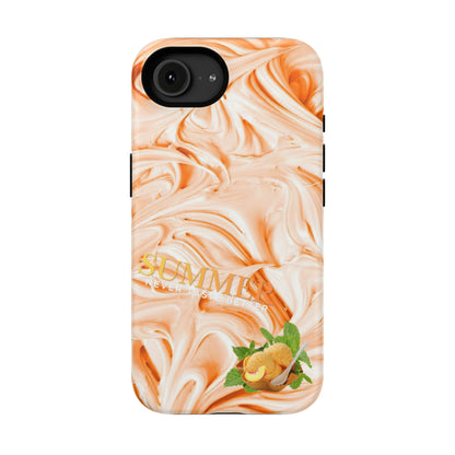 Impact-Resistant Phone Case – Peach Sorbet