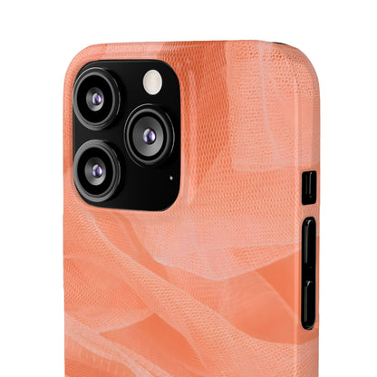 Snap Phone Case – Coral Veil
