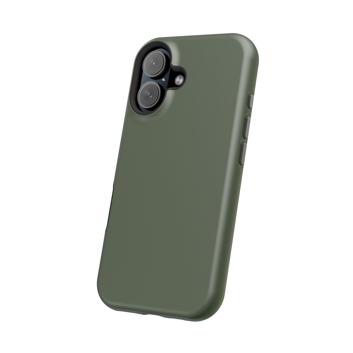 Wireless-Charging Compatible Case – Cabin Green – Compatible with iPhone 13–17 & Samsung Galaxy S25–S26 Series