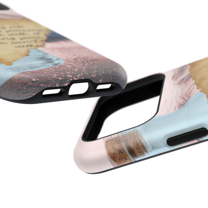 Impact-Resistant Phone Case – Written in the Tide – Compatible with iPhone 11–17 & Samsung Galaxy S22–S26 Series