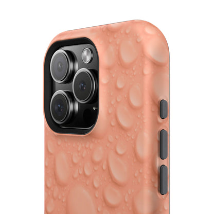 Impact-Resistant Phone Case – Apricot Rain