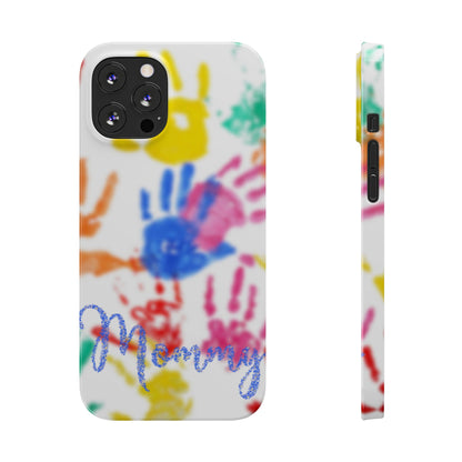 Slim Phone Case – Handprint Memories