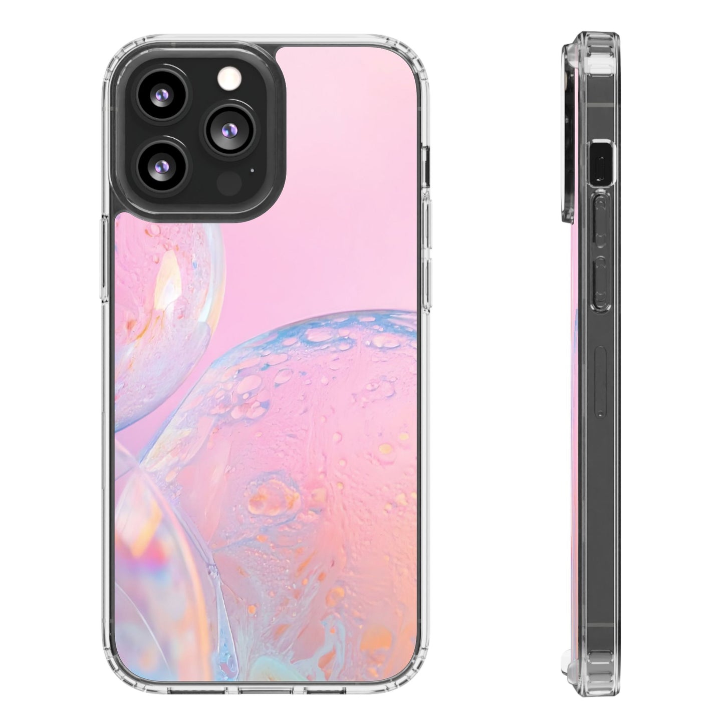 Clear Phone Case – Sugar Bubbles