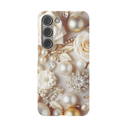 Snap Phone Case – Ivory Opulence