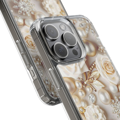 Clear Phone Case – Ivory Opulence
