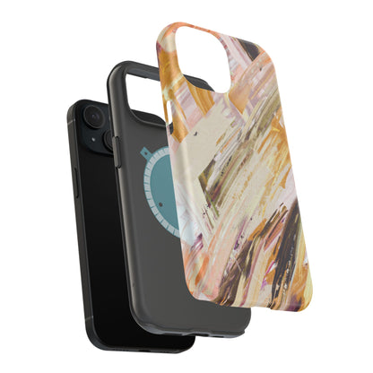 Wireless-Charging Compatible Case – Brush & Bronze
