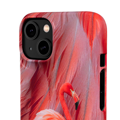Snap Phone Case – Scarlet Plume
