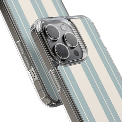 Clear Phone Case – Coastal Stripe