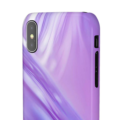Snap Phone Case – Lavender Wave