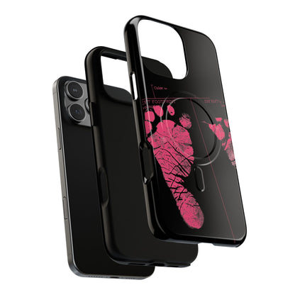 Protective Magnetic Phone Case – Mom’s Little Pink Footprints