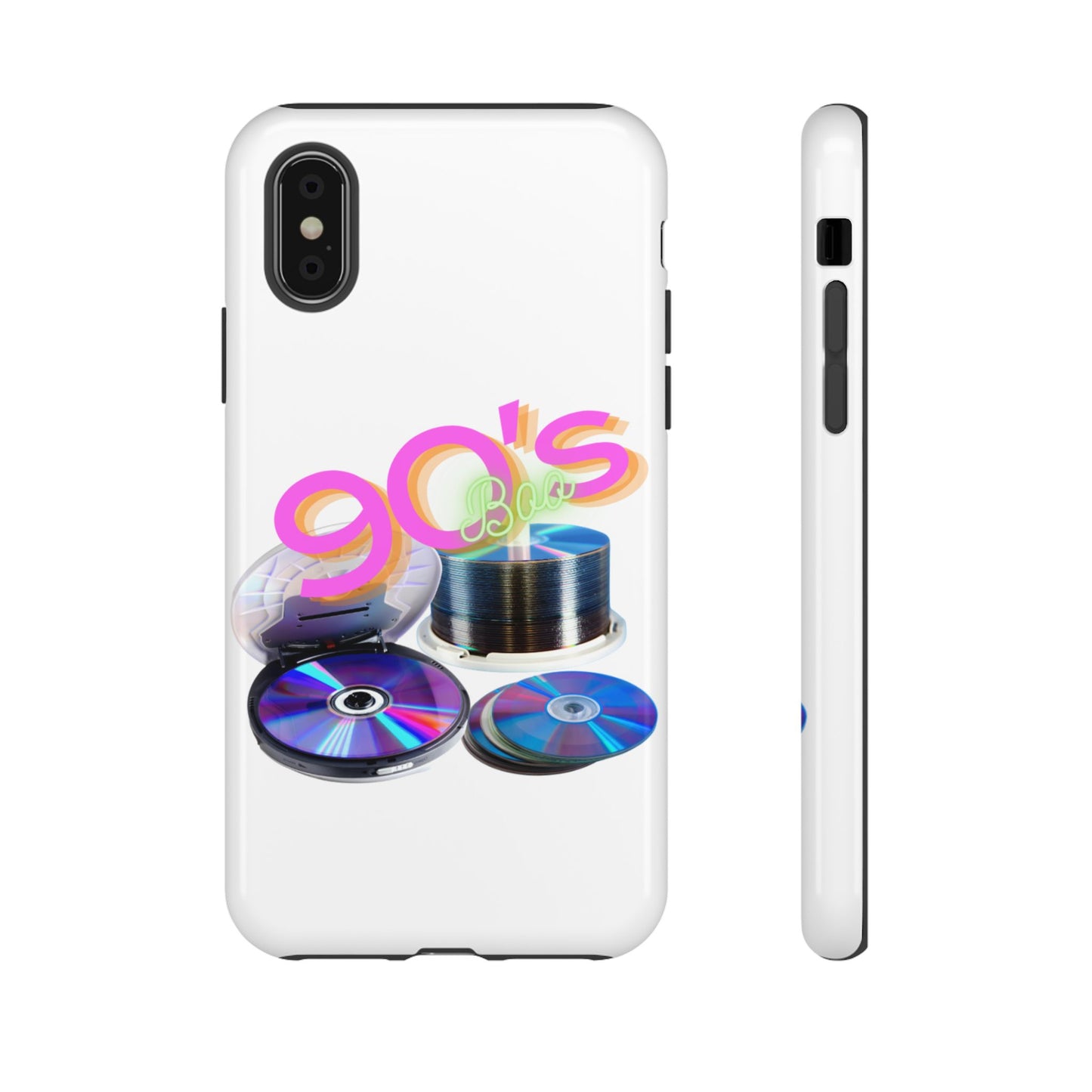 Protective Phone Case – 90s Spin