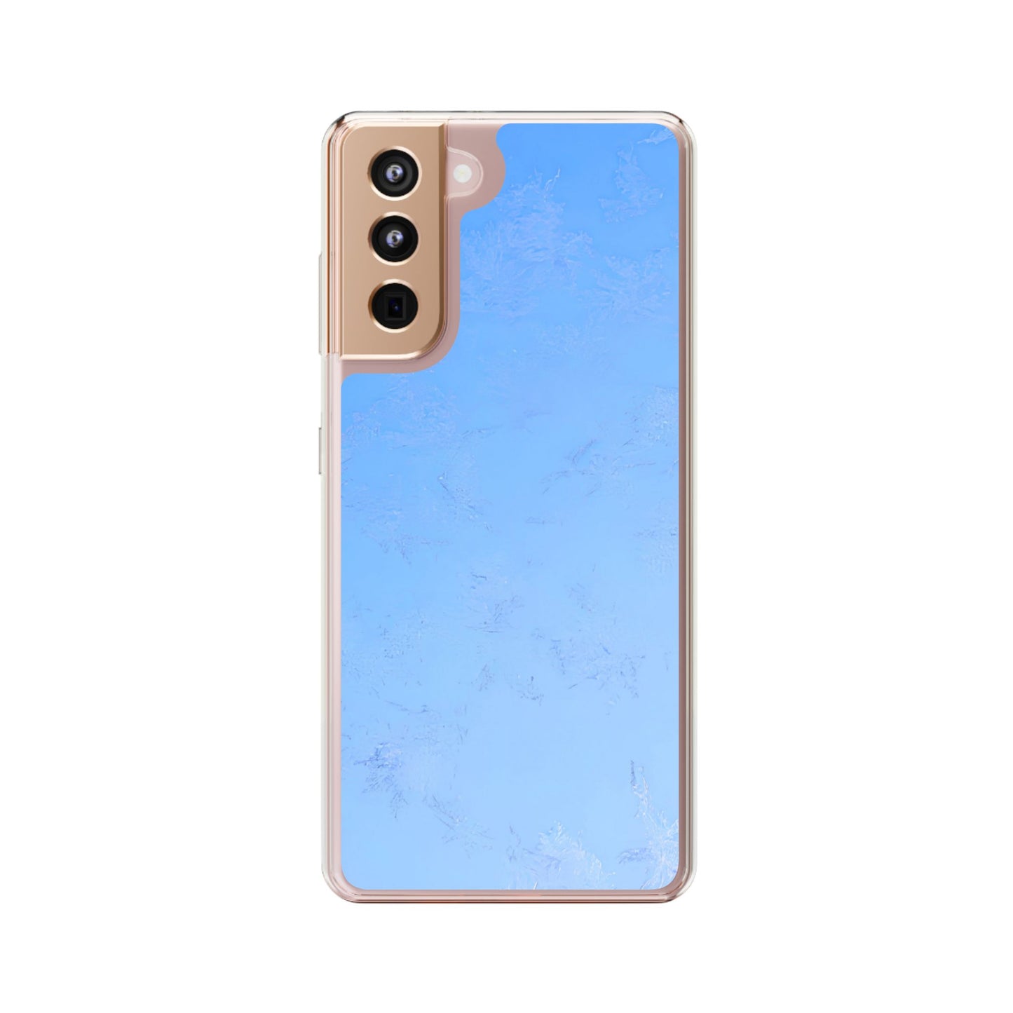 Clear Phone Case – Azure Fade