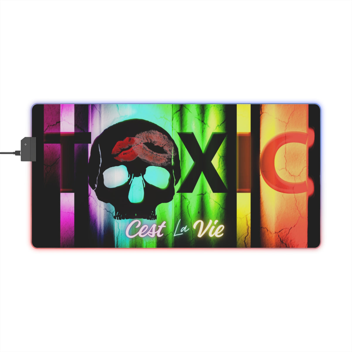 Gaming LED Desk Mat – Fatal Attraction