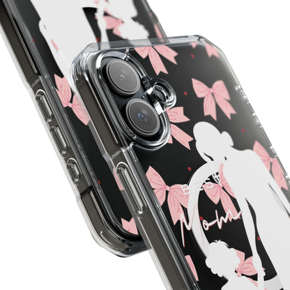 Clear Magnetic Phone Case – Best Mom: My Little Girl