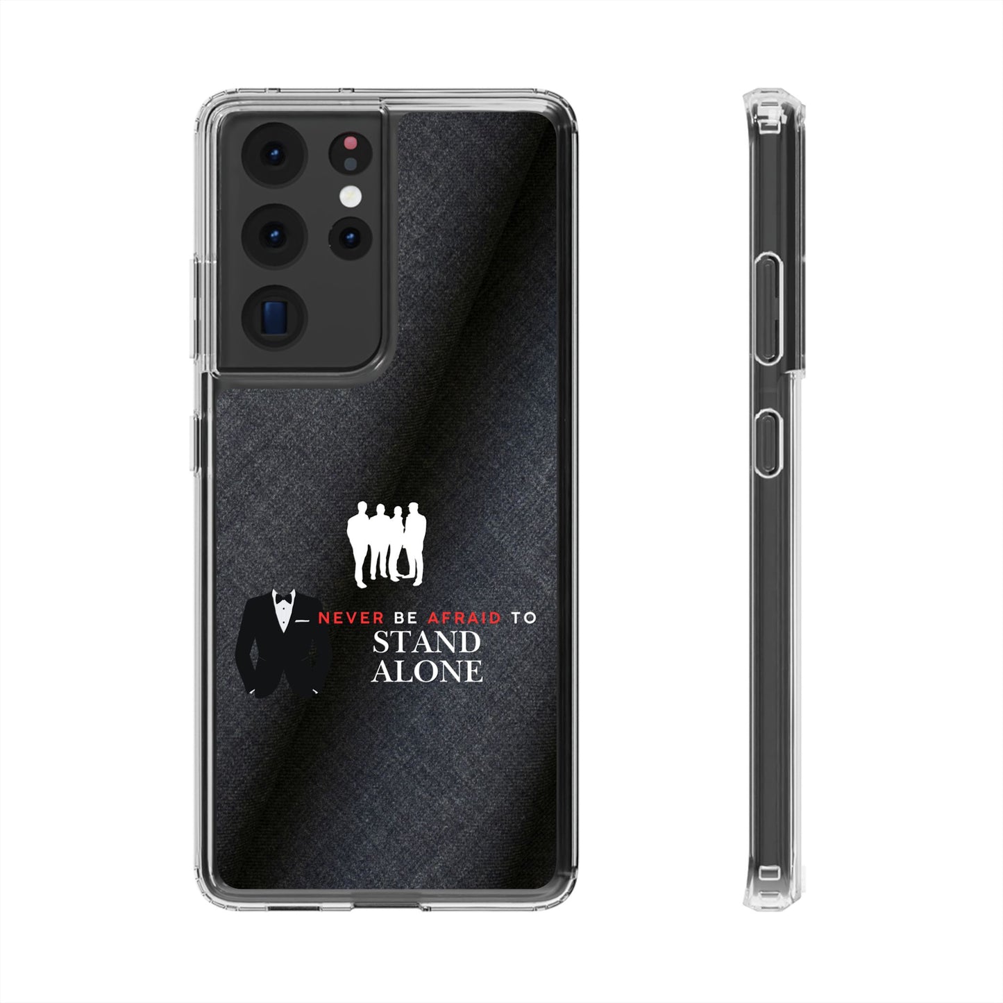 Clear Phone Case – Stand Alone