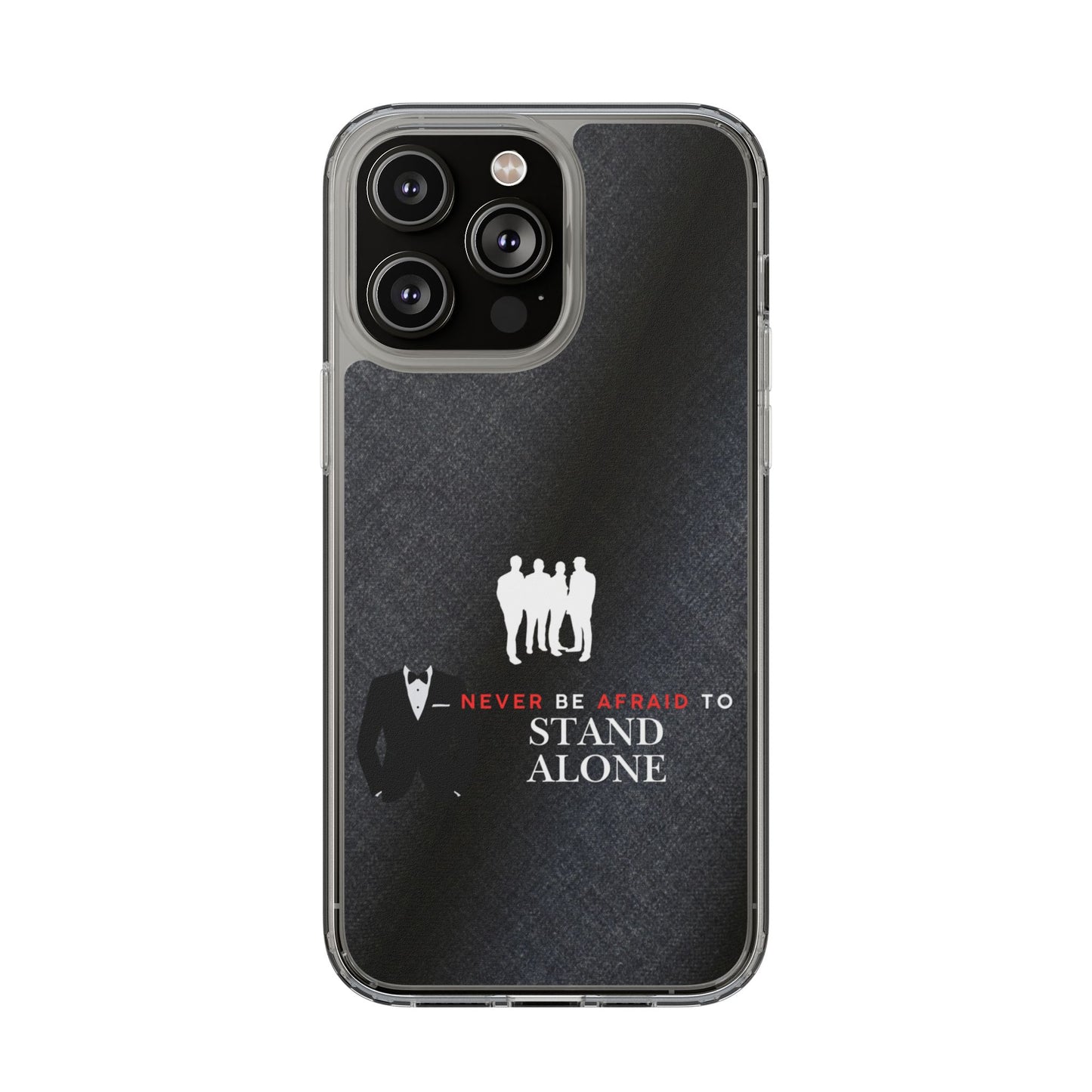 Clear Phone Case – Stand Alone