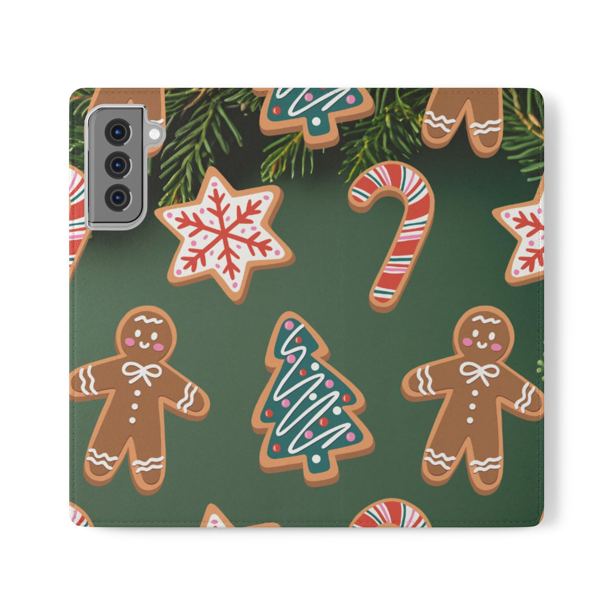 Flip Case – Cookie Season – Compatible with iPhone 11–17 & Samsung Galaxy S21–S25 Series