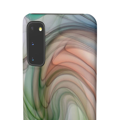 Snap Phone Case – Marble Flow