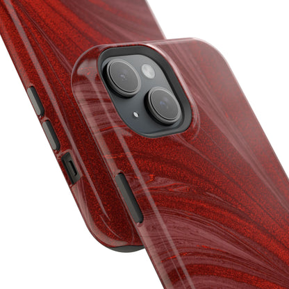 Impact-Resistant Phone Case — Crimson Current