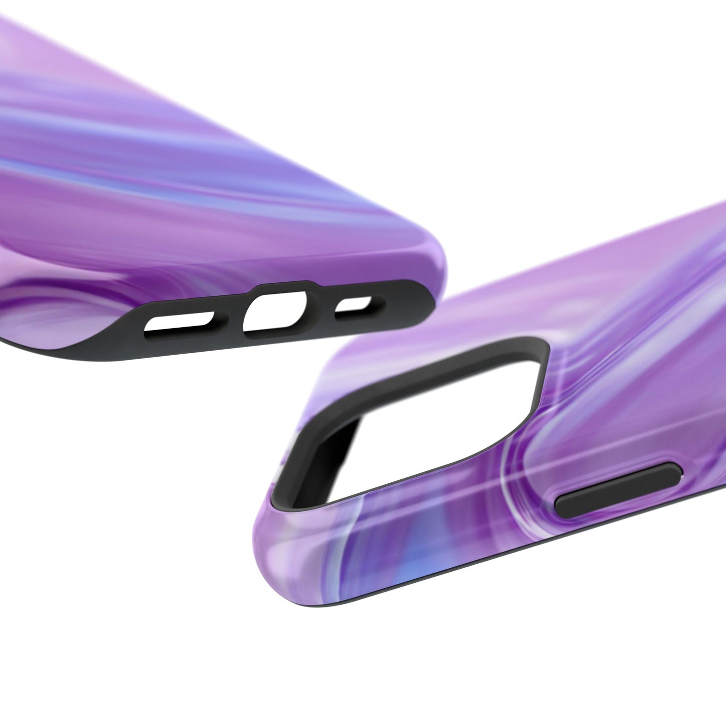 Impact-Resistant Phone Case – Lavender Wave