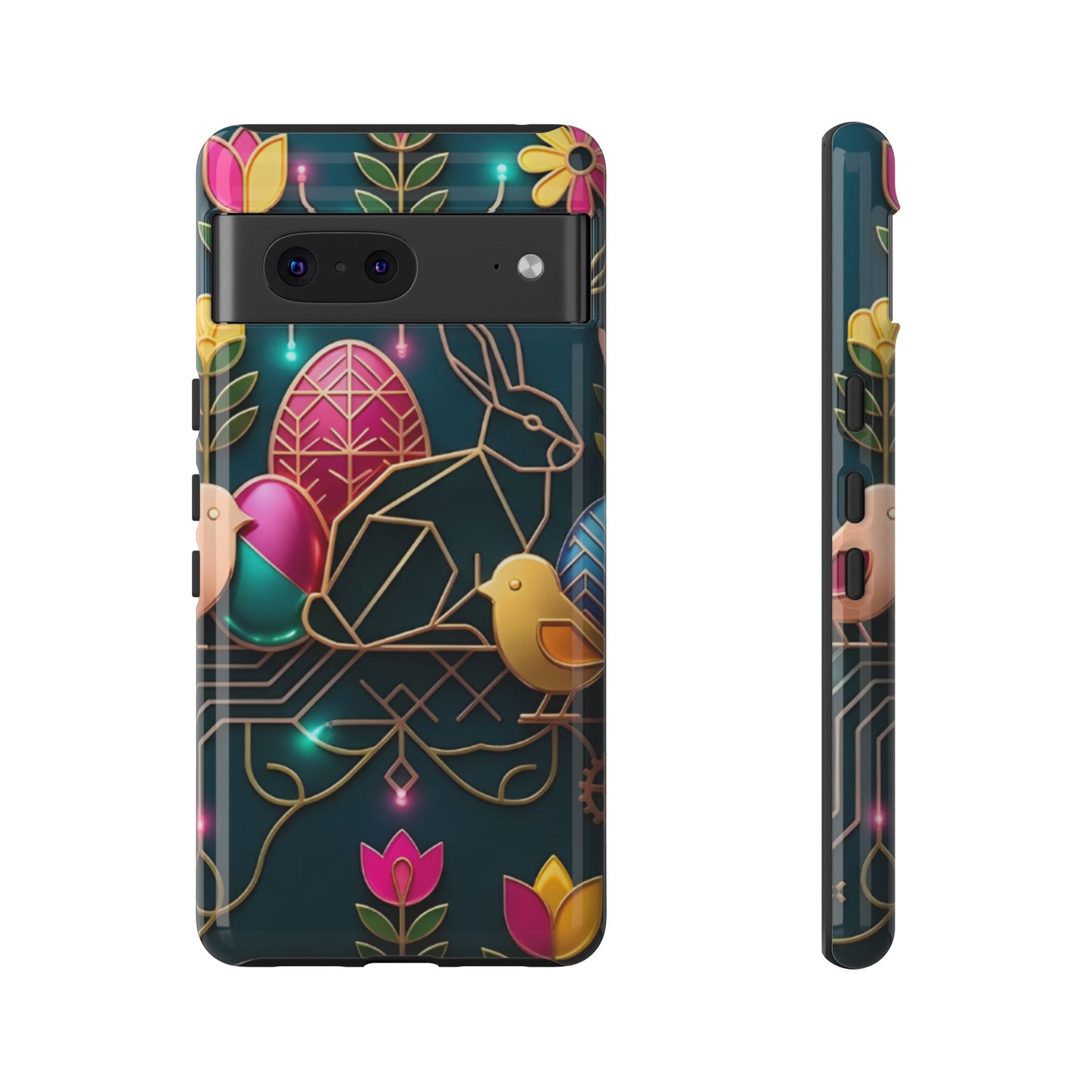 Protective Phone Case – Jeweled Garden
