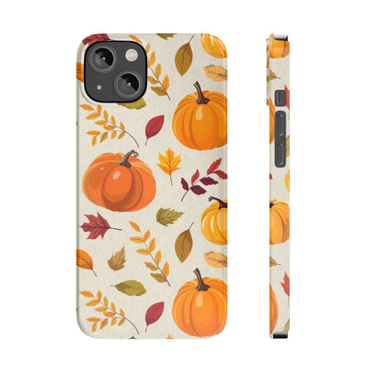 Slim Phone Case – Falling for Pumpkin