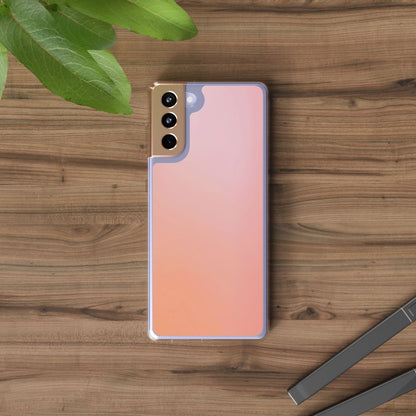 Clear Phone Case – Peachy Calm