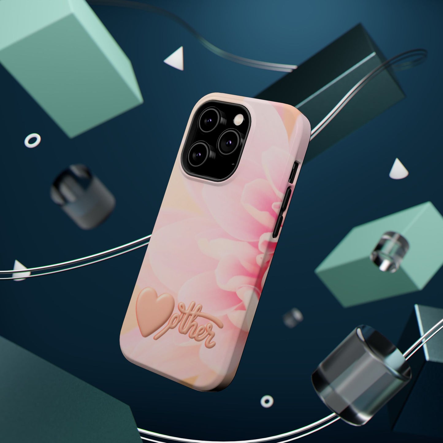 Wireless-Charging Compatible Case – Petals for Mom