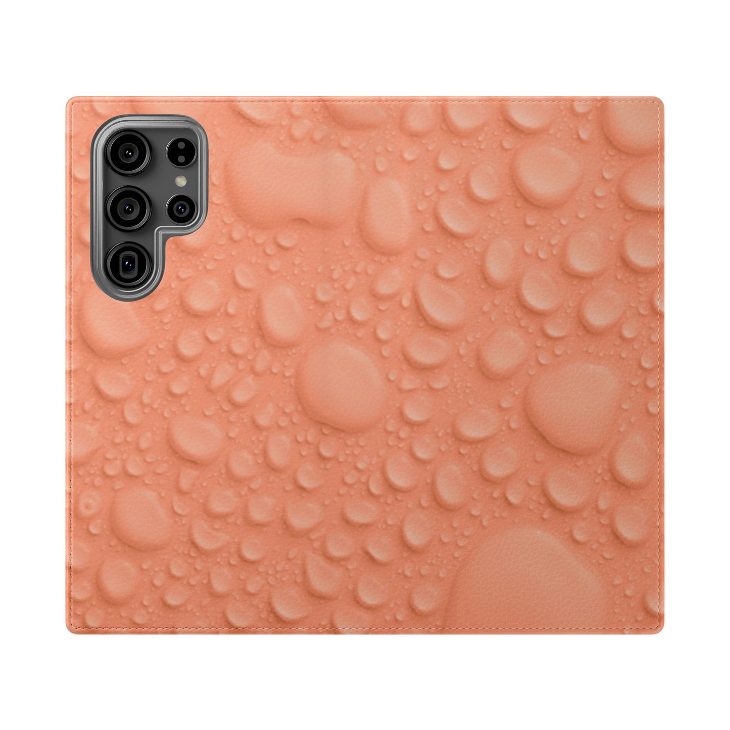 Flip Case - Apricot Rain
