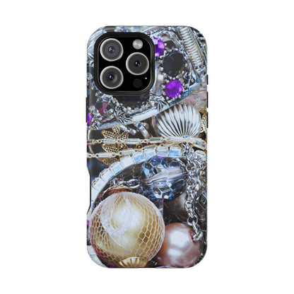 Wireless-Charging Compatible Case – Chrome Jewel