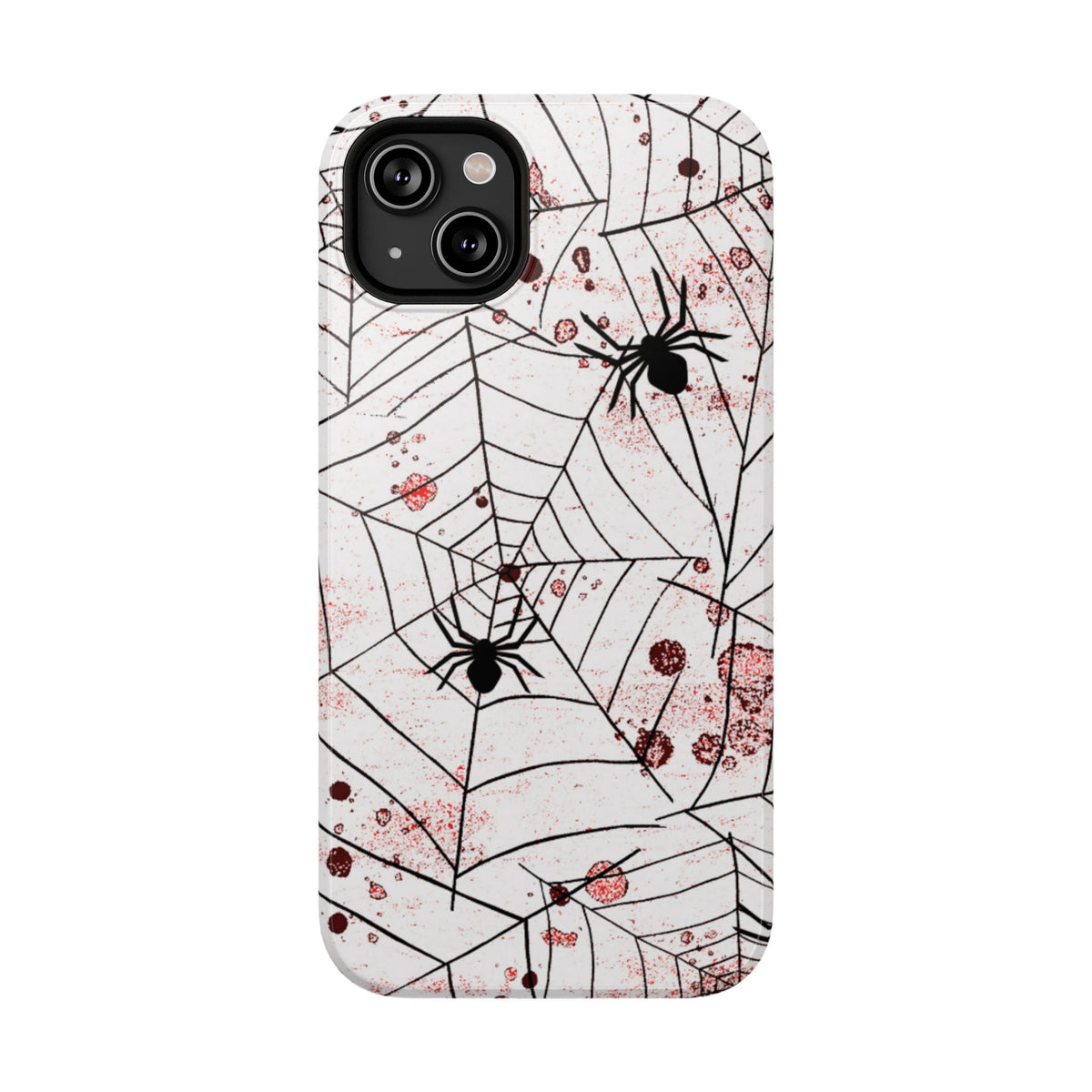 Impact-Resistant Phone Case – Blood Web