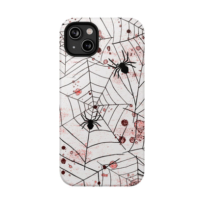Impact-Resistant Phone Case – Blood Web