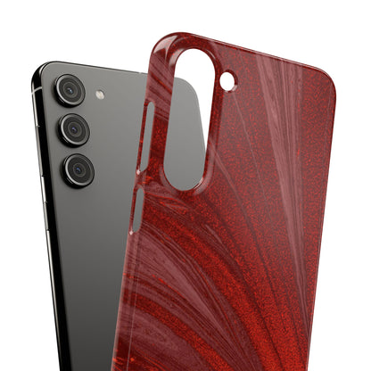 Snap Phone Case – Crimson Current