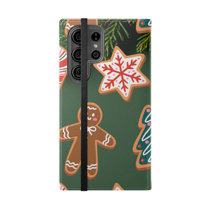 Flip Case – Cookie Season – Compatible with iPhone 11–17 & Samsung Galaxy S21–S25 Series
