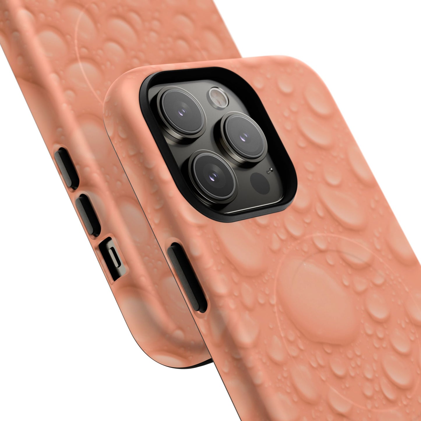 Protective Magnetic Phone Case – Apricot Rain